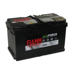 Автомобильный аккумулятор FIAMM ECOFORCE 80.0 А.Ч. AGM обратная полярность