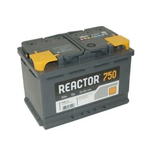 Автомобильный аккумулятор АКОМ REACTOR 75 А. Ч. прямая полярность