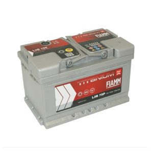 Автомобильный аккумулятор FIAMM TITANIUM PRO 75.0 А.Ч. (Низкий) обратная полярность