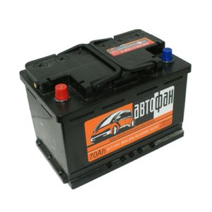 Автомобильный аккумулятор АКОМ АВТОФАН 70 А.Ч.