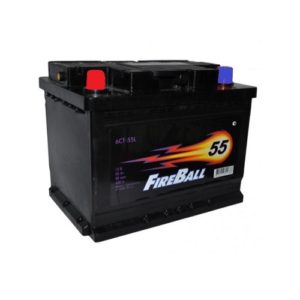 Автомобильный аккумулятор "FIRE BALL" 55 А.Ч.
