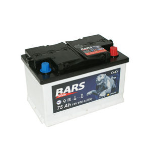 Автомобильный аккумулятор BARS Silver 75.0 А.Ч. (Низкий)
