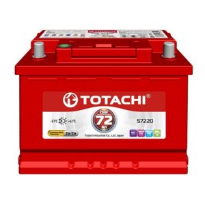 Автомобильный аккумулятор "TOTACHI KOR CMF" 72 А.Ч. прямая полярность