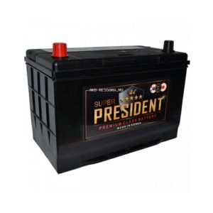 Автомобильный аккумулятор  SUPER PRESIDENT 95.1 А.Ч.