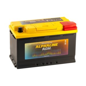 Автомобильный аккумулятор ALPHALINE AGM 80