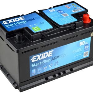 Автомобильный аккумулятор EXIDE Start&Stop AGM EK800 [12V 80Ah 800]